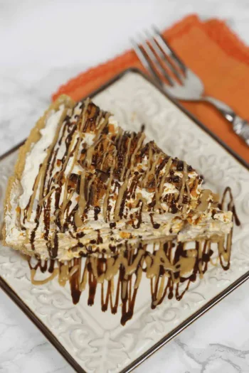 No-Bake Butterfinger Pie