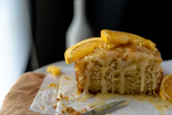Vegan Orange Blossom Cake