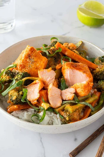 Thai-Inspired Salmon Coconut Curry