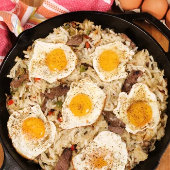 Steak and Egg Breakfast Skillet