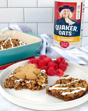 Gingerbread Baked Oatmeal