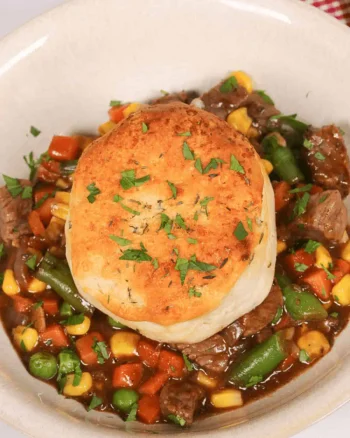 Skillet Beef Pot Pie
