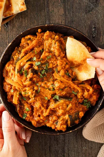 Oven-Baked Eggplant Curry