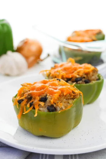 Black Bean Taco Stuffed Peppers