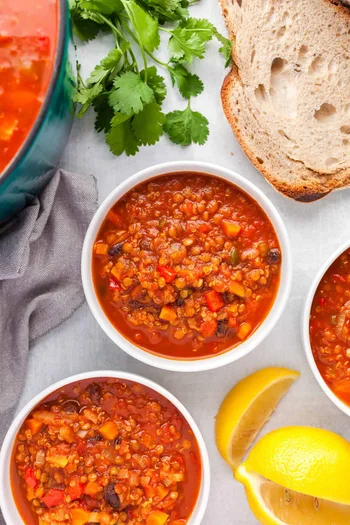 Lentil Quinoa Soup