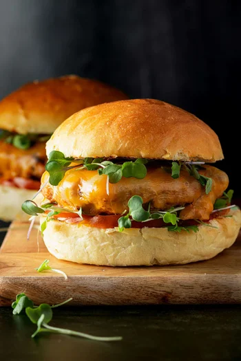 Kimchi Turkey Burger