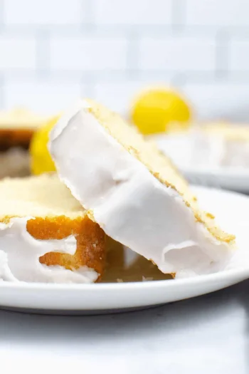 Iced Lemon Loaf Cake (Copycat Starbucks)