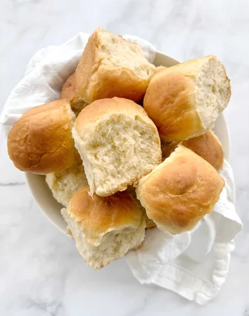 Dairy Free and Egg Free Dinner Rolls