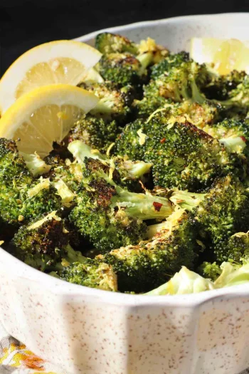 Simple Roasted Broccoli with Lemon