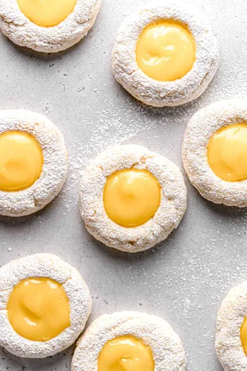 Lemon Curd Cookies