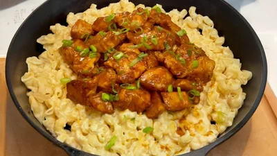 BBQ Chicken with Mac & Cheese Meal Prep