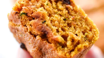 Pumpkin Spice Zucchini Bread Squares