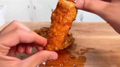 Healthier High-Protein Hot Honey Chicken Tenders