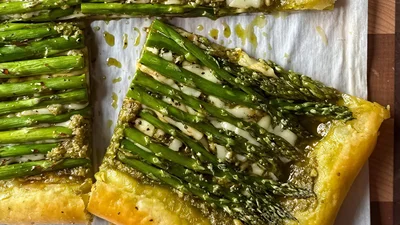 Asparagus Pesto Tart