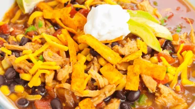 Rotisserie Chicken Tortilla Soup