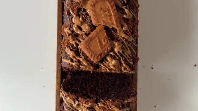 Chocolate Biscoff Banana Bread