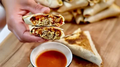 High Protein Breakfast Hot Pockets
