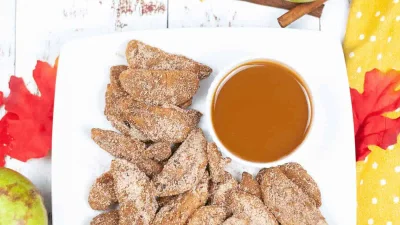 Pumpkin Spice Air Fryer Apples
