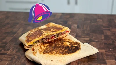 High-Protein Low-Calorie Crunch Wrap