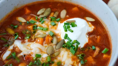 Pumpkin Turkey Chili
