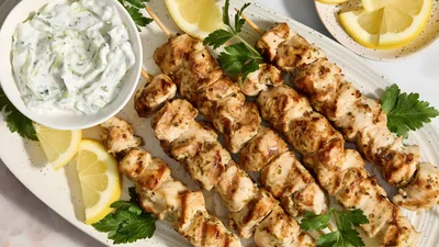 Greek Chicken Souvlaki