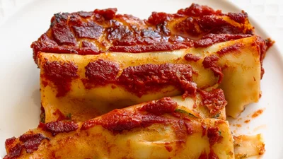 Spinach and Ricotta Cannelloni