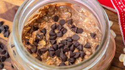 Chocolate Milk Overnight Oats