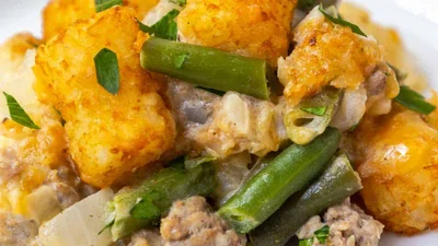 Green Bean Tater Tot Casserole
