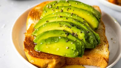 Avocado Toast with Honey