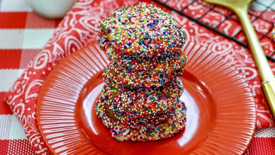 Sprinkle Cookies in the Air Fryer