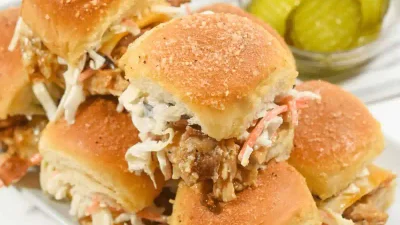 BBQ Chicken Sliders