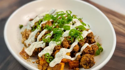 High-Protein Garlic Butter Beef & Potato Bowl
