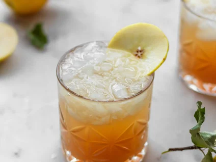Apple Cider Bourbon Cocktail