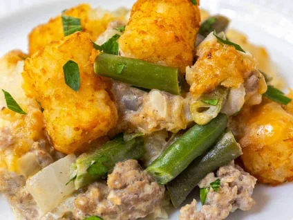 Green Bean Tater Tot Casserole