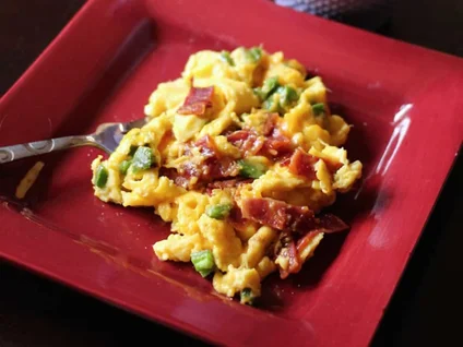 Jalapeño Cheddar Scramble