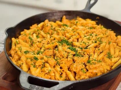 High-Protein Cajun Chicken Alfredo (Meal Prep)